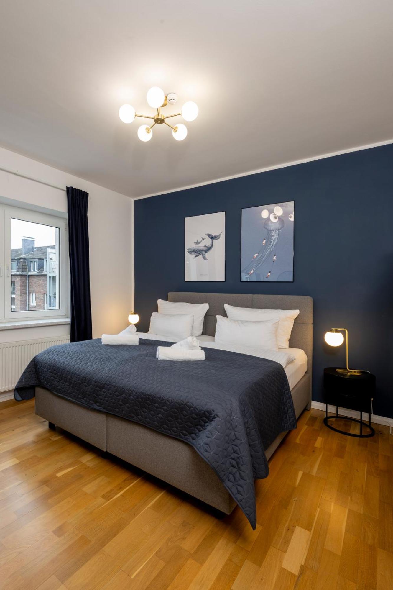לברקוסן Olive Apartments - 2X Kingsize Betten - Sehr Zentral מראה חיצוני תמונה