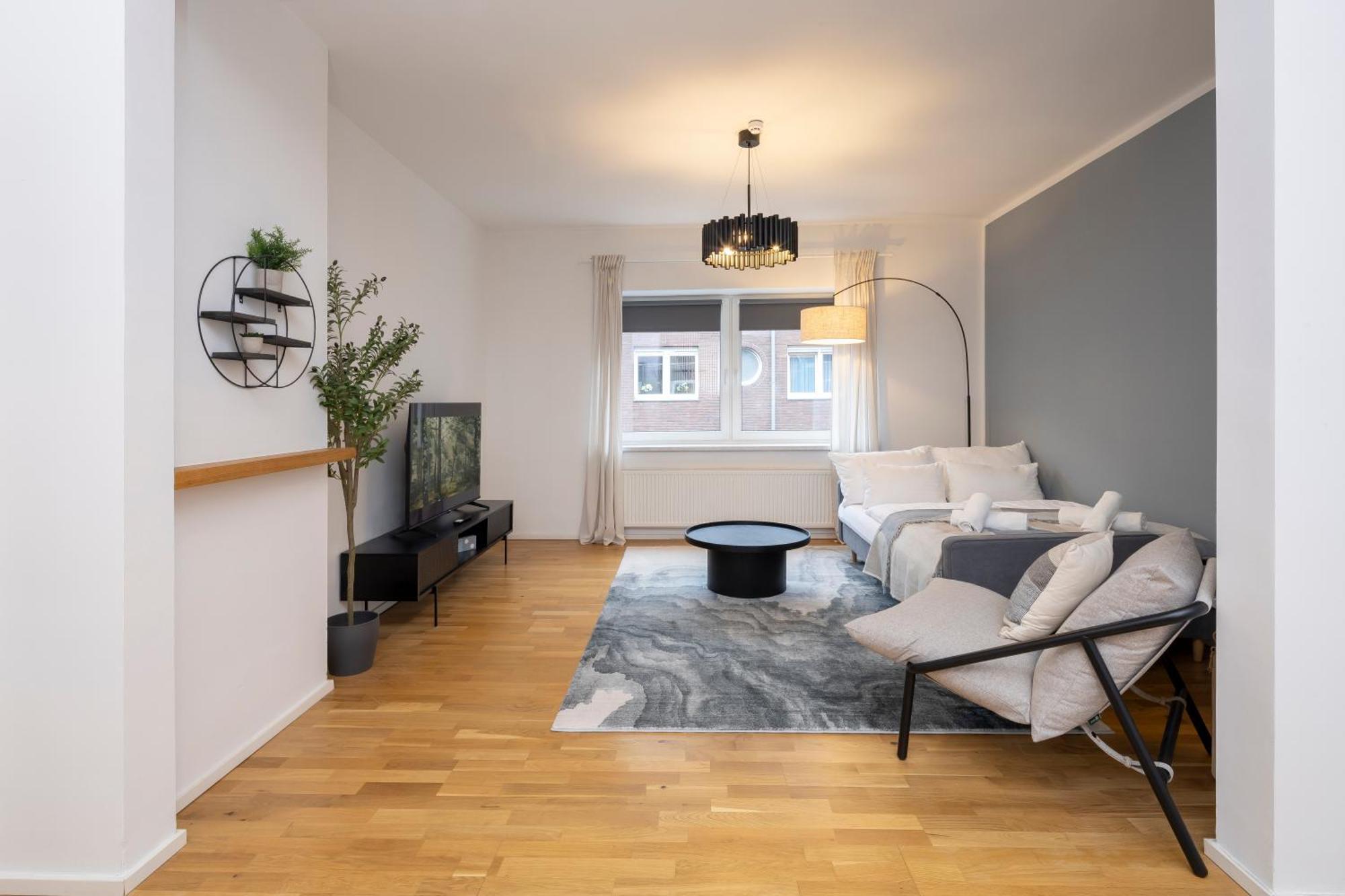 לברקוסן Olive Apartments - 2X Kingsize Betten - Sehr Zentral מראה חיצוני תמונה
