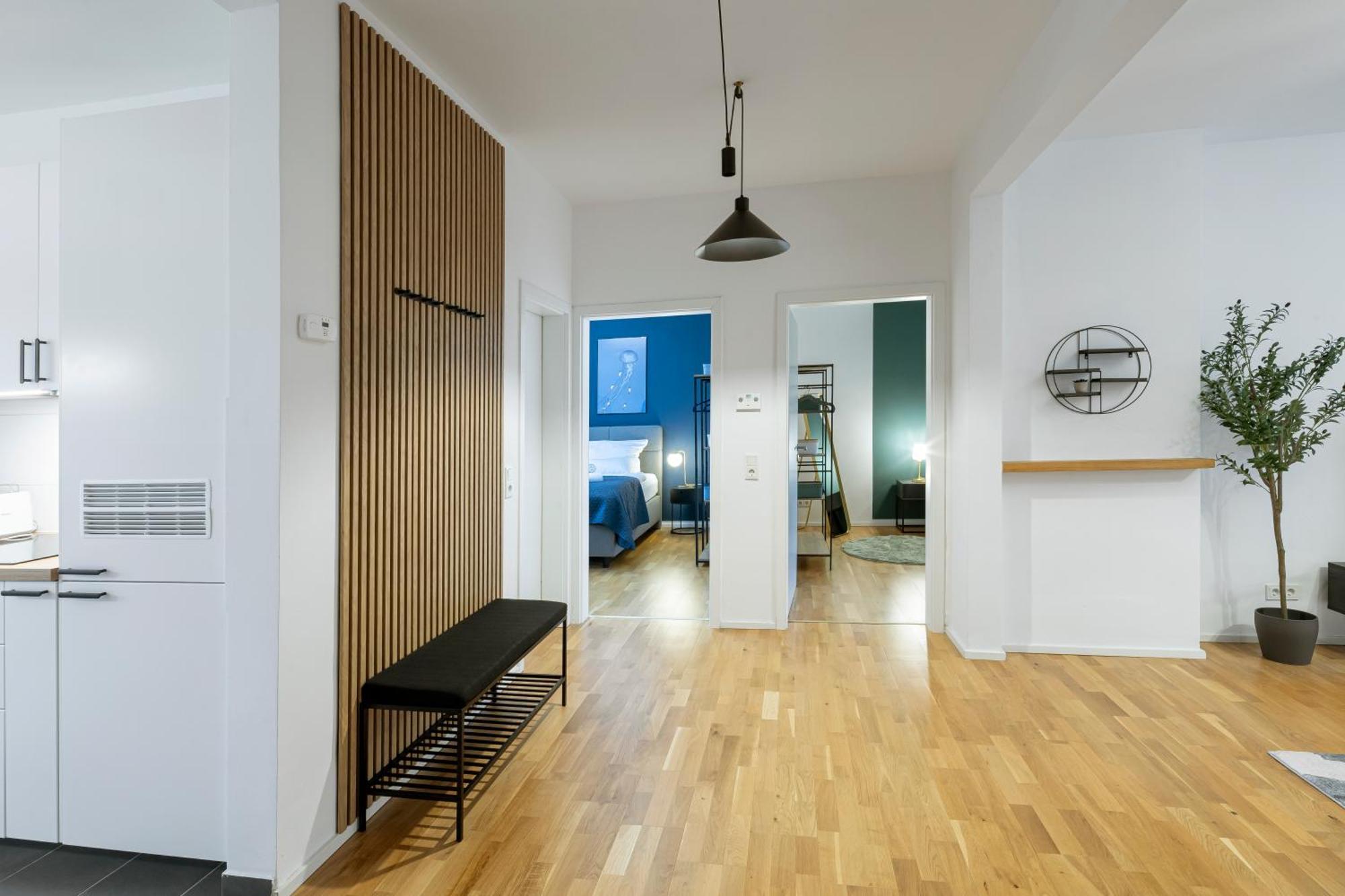 לברקוסן Olive Apartments - 2X Kingsize Betten - Sehr Zentral מראה חיצוני תמונה